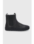 Vagabond Shoemakers Кожени боти челси мъжки в черно - Pepit.bg
