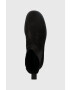 Vagabond Shoemakers Кожени боти челси Tara в черно с платформа - Pepit.bg