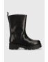 Vagabond Shoemakers Кожени боти Cosmo 2.0 в черно с платформа с изолация - Pepit.bg