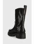 Vagabond Shoemakers Кожени боти Cosmo 2.0 в черно с платформа с изолация - Pepit.bg