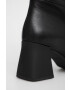 Vagabond Shoemakers Кожени боти дамски в черно с висок ток - Pepit.bg