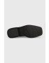 Vagabond Shoemakers Кожени боти Jillian в черно с равна подметка - Pepit.bg