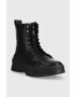 Vagabond Shoemakers Кожени боти Maxime в черно с платформа с изолация - Pepit.bg