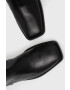 Vagabond Shoemakers Кожени ботуши Blanca в черно с висок ток - Pepit.bg