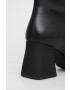 Vagabond Shoemakers Кожени ботуши дамски в черно с висок ток - Pepit.bg