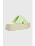 Vagabond Shoemakers Кожени чехли Courtney в тюркоазено с платформа - Pepit.bg