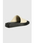 Vagabond Shoemakers Кожени чехли Evy в бежово с платформа - Pepit.bg