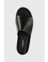 Vagabond Shoemakers Кожени чехли Erin в черно с платформа - Pepit.bg