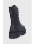 Vagabond Shoemakers Кожени кубинки Cosmo в черно с платформа - Pepit.bg