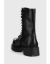 Vagabond Shoemakers Кожени кубинки Cosmo 2.0 в черно с платформа - Pepit.bg