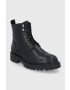 Vagabond Shoemakers Кожени кубинки дамски в черно с платформа с изолация - Pepit.bg