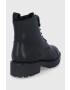 Vagabond Shoemakers Кожени кубинки дамски в черно с платформа с изолация - Pepit.bg