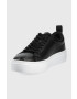Vagabond Shoemakers Кожени маратонки Zoe Platform в черно - Pepit.bg