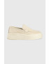 Vagabond Shoemakers Кожени мокасини STACY в бежово с платформа 5522.150.02 - Pepit.bg