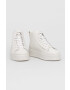 Vagabond Shoemakers Кожени обувки Judy в бяло с платформа - Pepit.bg