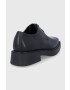 Vagabond Shoemakers Кожени половинки обувки дамски в черно с платформа - Pepit.bg