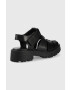 Vagabond Shoemakers Кожени сандали Cosmo 2.0 дамски в черно - Pepit.bg