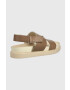 Vagabond Shoemakers Кожени сандали Erin в кафяво с платформа - Pepit.bg