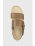 Vagabond Shoemakers Кожени сандали Erin в кафяво с платформа - Pepit.bg