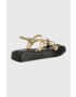 Vagabond Shoemakers Кожени сандали Evy в бежово с платформа - Pepit.bg