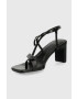 Vagabond Shoemakers Кожени сандали Luisa в черно - Pepit.bg