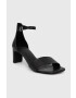 Vagabond Shoemakers Кожени сандали Luisa в черно - Pepit.bg