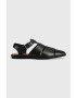 Vagabond Shoemakers Кожени сандали WIOLETTA в черно 5501.101.20 - Pepit.bg