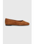 Vagabond Shoemakers Велурени балеринки JOLIN в кафяво 5508.040.27 - Pepit.bg