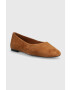 Vagabond Shoemakers Велурени балеринки JOLIN в кафяво 5508.040.27 - Pepit.bg