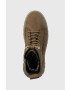 Vagabond Shoemakers Велурени кубинки Maxime в зелено с платформа с изолация - Pepit.bg