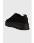 Vagabond Shoemakers Велурени маратонки STACY в черно 5522.050.92 - Pepit.bg