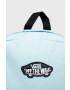 Vans Детска раница BY NEW SKOOL BACKPAC BLUE GLOW в синьо малък размер с изчистен дизайн - Pepit.bg