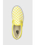 Vans Детски ниски кецове в жълто - Pepit.bg