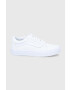 Vans Детски ниски кецове в бяло - Pepit.bg