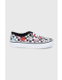 Vans Детски ниски кецове в черно - Pepit.bg
