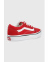 Vans Детски ниски кецове в червено - Pepit.bg