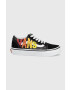 Vans Детски ниски кецове в черно - Pepit.bg