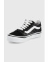 Vans Детски ниски кецове в черно - Pepit.bg