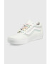 Vans Детски ниски кецове в бяло - Pepit.bg