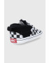 Vans Детски ниски кецове в черно - Pepit.bg