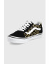 Vans Детски ниски кецове в черно - Pepit.bg