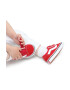 Vans Детски ниски кецове в червено - Pepit.bg