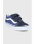 Vans Детски ниски кецове в тъмносиньо - Pepit.bg