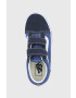 Vans Детски ниски кецове в тъмносиньо - Pepit.bg