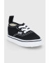 Vans Детски ниски кецове Authentic в черно - Pepit.bg