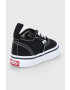 Vans Детски ниски кецове Authentic в черно - Pepit.bg