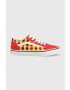 Vans Детски ниски кецове JN Old Skool GLOW MULTI в червено - Pepit.bg