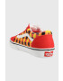 Vans Детски ниски кецове JN Old Skool GLOW MULTI в червено - Pepit.bg