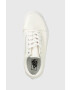 Vans Детски ниски кецове JN Old Skool GLTR WHITE в бяло - Pepit.bg
