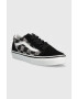 Vans Детски ниски кецове JN Old Skool ZEBR BLACK в черно - Pepit.bg